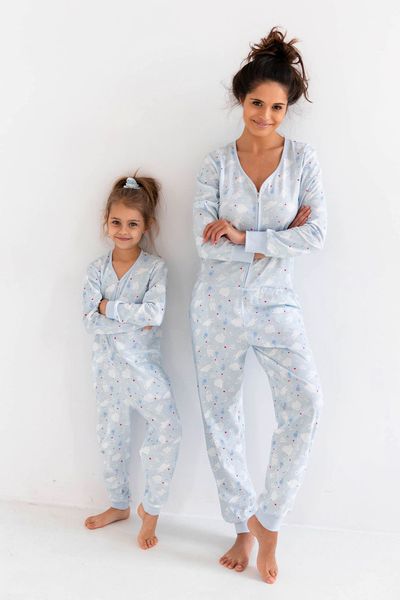 Pijama p-u dame SENSIS BLUE DREAM 50930 foto