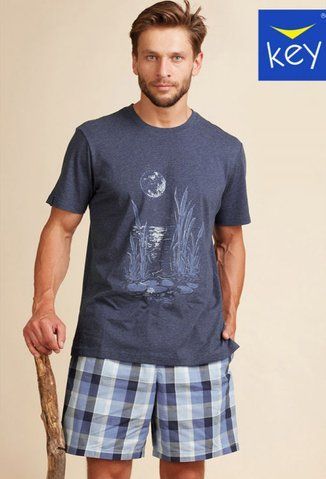 Pijama p-u barbati KEY MNS 406 51600 foto